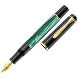 Pelikan F&uuml;llhalter M200 Gr&uuml;n-Marm. B Geschenkbox