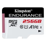 256GB Kingston MICROSDXC ENDURANCE 95R/45W C10 A1 UHS-I CARD ONLY 256GB Kingston MICROSDXC ENDURANCE 95R/45W C10 A1 UHS-I CARD ONLY