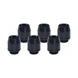 Alphacool TPV Metal 12,7/7,6mm Anschraubtülle G1/4, 6-Pack - Alphacool TPV Metal 12,7/7,6mm Anschraubtülle G1/4, 6-Pack -