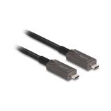 8.00m Delock Aktives Optisches USB-C Video + Daten + PD Kabel