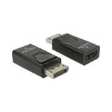 Delock Adapter DisplayPort 1.2 Stecker zu HDMI Buchse 4K Passiv