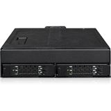 Icy Dock ToughArmor 2x 2.5" PCIe 4.0 NVMe U.2 to 1x SlimSAS in Icy Dock ToughArmor 2x 2.5" PCIe 4.0 NVMe U.2 to 1x SlimSAS in