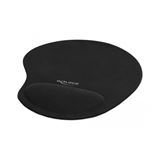 Delock Ergonomisches Mauspad mit Gel Handballenauflage schwarz 230 x