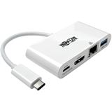 EATON TRIPPLITE USB-C Multiport Adapter - HDMI USB 3.0 Port GbE 60W