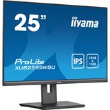 25" (63,50cm) iiyama ProLite XUB2595WSU-B5 schwarz 1920x1200
