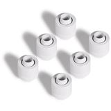 Alphacool Eiszapfen 13/10mm Anschraubt&uuml;lle G1/4 - White Sixpack