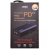 Verico Power Pro PD Powerbank 30.000mAh schwarz