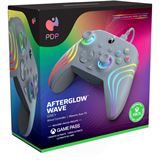 PDP Controller kabelgebunden Afterglow Wave grau XBOX Serie