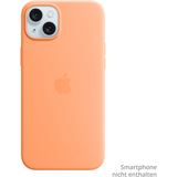 Apple iPhone 15 Plus Silicone Case with MagSafe - Orange Sorbet