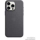 Apple Feingewebe Case iPhone 15 Pro Max mit MagSafe (schwarz)