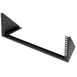 DIGITUS 4U vertical wall mounting bracket 194 x 504 x 151mm black DIGITUS 4U vertical wall mounting bracket 194 x 504 x 151mm black