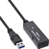 (&euro;3,38*/1m) 5.00m InLine USB3.2 Verl&auml;ngerungskabel USB A