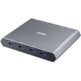 ATEN 2-Port USB-C 4K DisplayPort KVM Dock Switch 4