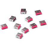 SmartKeeper Basic "USB-A Port" Blocker pink 10 Stk.