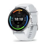 Garmin Venu 3 Smartwatch steinweiss/silber
