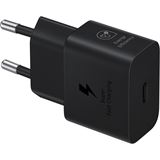 25 Watt Samsung Schnellladegerät EP-T2510 USB Type-C black 25 Watt Samsung Schnellladegerät EP-T2510 USB Type-C black
