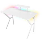 Genesis Gaming Tisch HOLM 320 RGB weiß (120cm x 75cm)