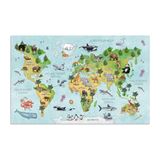 HERMA Schreibunterlage Weltkarte 55x35 3 St&uuml;ck