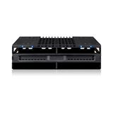 IcyDock FlexiDock 4x 2.5" to 1x5.25"bay mobil rack SATA/SAS IcyDock FlexiDock 4x 2.5" to 1x5.25"bay mobil rack SATA/SAS