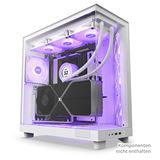 NZXT H6 Flow RGB weiss Midi Tower ohne Netzteil weiss