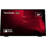 24" (60,96cm) ViewSonic Touchscreen-Monitor TD2465 schwarz