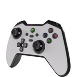 Genesis Gamepad MANGAN 400 kabellos wei&szlig;/schwarz