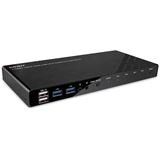 Lindy KVM Switch HDMI 4K60,USB3.0 & Audio 4Port