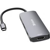 Verbatim USB-C Pro Multiport-Hub mit 8 Anschl&uuml;ssen CMH-08