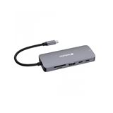 Verbatim USB-C Pro Multiport-Hub mit 9 Anschl&uuml;ssen CMH-09