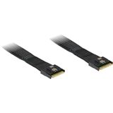 (€22,53*/1m) 0.75m Inter-Tech SAS Datenkabel Slim SFF-8654 (€22,53*/1m) 0.75m Inter-Tech SAS Datenkabel Slim SFF-8654