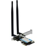 Inter-Tech Argus EP-134 Wi-Fi 6 PCIe Adapter