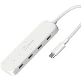 J5CREATE ECO-FRIENDLY USB-C TO 4-PORT TYPE-C GEN 2 HUB JCH345EW-N