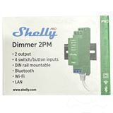 Shelly Relais Pro Dimmer 2PM" LED/Glühbirne WLAN LAN BT Shelly Relais Pro Dimmer 2PM" LED/Glühbirne WLAN LAN BT