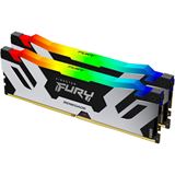 96GB Kingston FURY Renegade RGB schwarz/silber DDR5-6000 DIMM CL32