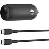 BELKIN 30W USB-C CAR CHARGER + CABLE