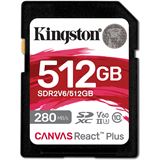 512GB Kingston Canvas React Plus 3for Full HD/4K