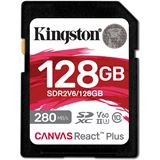 128GB Kingston Canvas React Plus for Full HD/4K