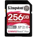 256GB Kingston Canvas React Plus for Full HD/4K