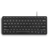 Perixx PERIBOARD 416 USB Deutsch schwarz (kabelgebunden)