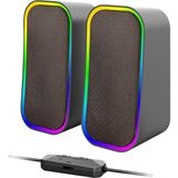 Speedlink Gaming Lautsprecher TOKEN RGB, Stereo, schwarz retail