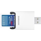 128GB Samsung SD PRO Plus 2023 inkl. USB Kartenleser SD-Speicherkarte