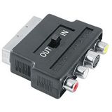 Hama Audio/Video Adapter Scart Stecker auf 3xCinch Buchse + S-Video Hama Audio/Video Adapter Scart Stecker auf 3xCinch Buchse + S-Video