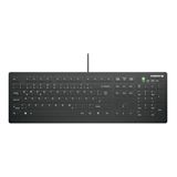 CHERRY Active Key AK-C8112 USB Deutsch schwarz (kabelgebunden)