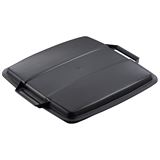 Durable Deckel ECO f&uuml;r DURABIN 90L quadratisch black