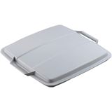 Durable Deckel ECO f&uuml;r DURABIN 90L quadratisch grau