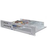 Wantec Aufr&uuml;stsatz 19" 2HE f&uuml;r FritzBox 7590 AX (V2)