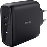 Trust MAXO 65W 2P USB-C CHARGER Black