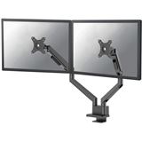 NEOMOUNTS Next Slim Desk Mount Double Display topfix clamp and NEOMOUNTS Next Slim Desk Mount Double Display topfix clamp and