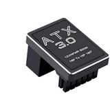 Phobya 12VHPWR Adapter 180 Grad 16Pin to 16Pin - Black Right