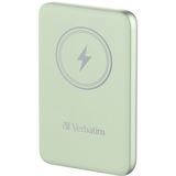 10.000 mAh Verbatim MAG WIREL POWER BANK GREEN